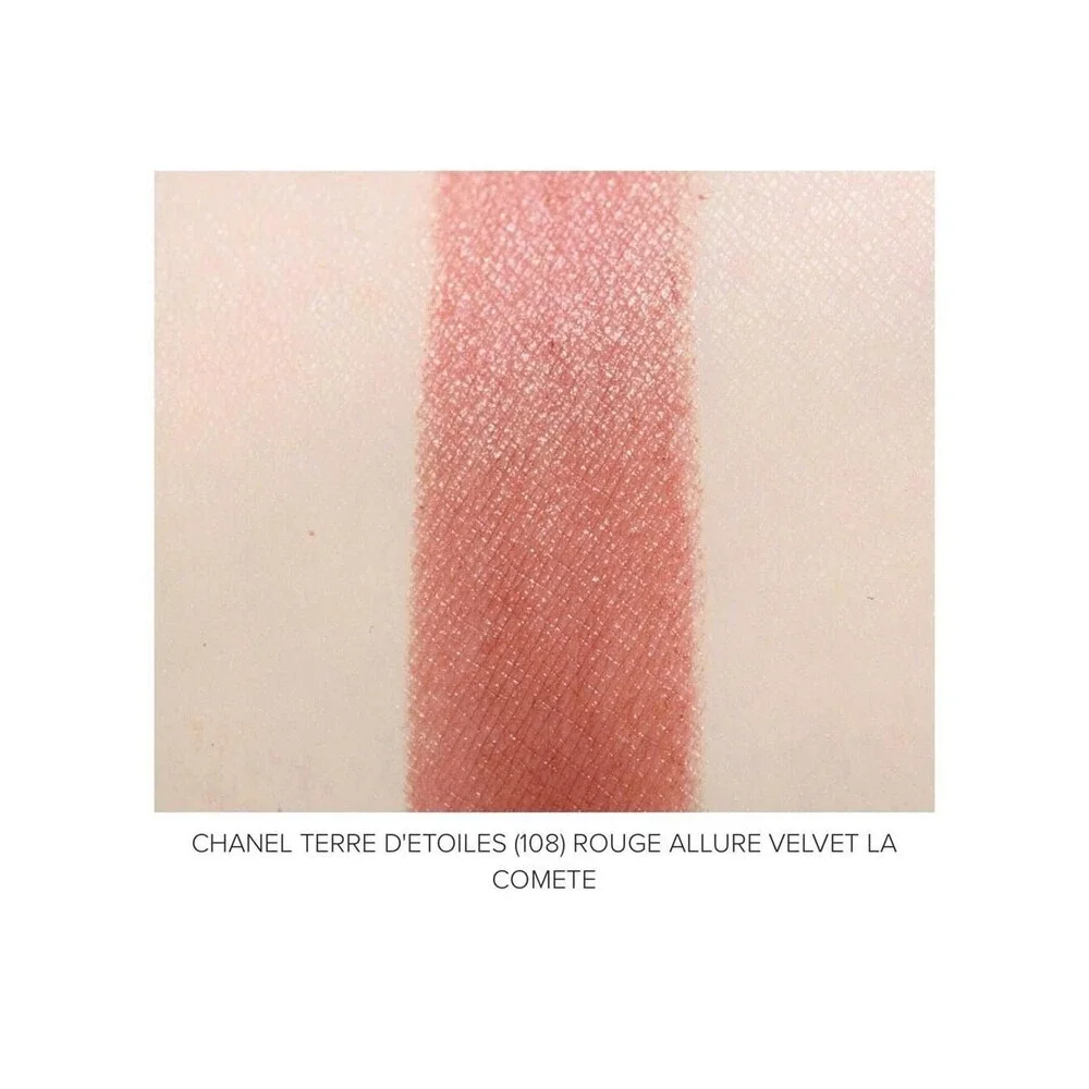 Chanel Rouge Allure Velvet La Comet 108 Lipstick  NIB Rare
